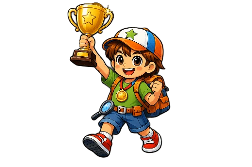Personagem do jogo Jornada do Conhecimento